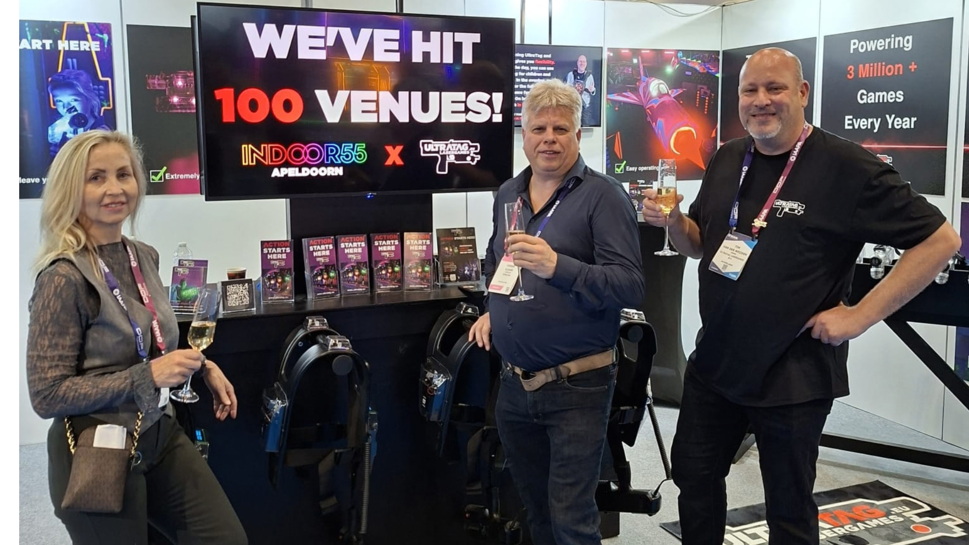 UltraTag Lasergames reaches 100 clients as it enters the UK market